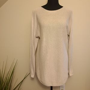 🌟MICHAEL KORS Beige Hi Low Sweater Size Small